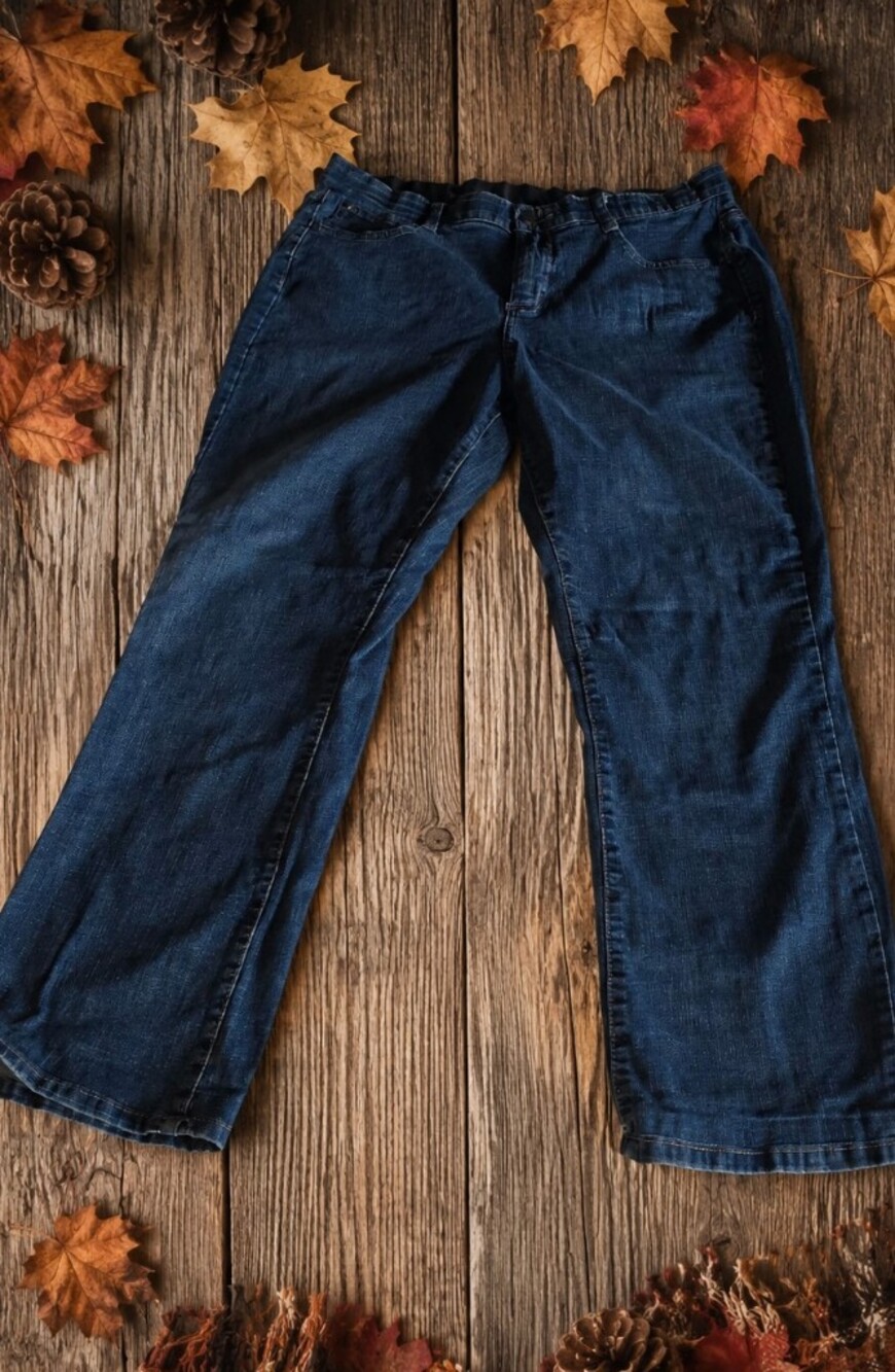 Almost Famous Womens Distressed Dark Wash Bootcut Jeans Size 9